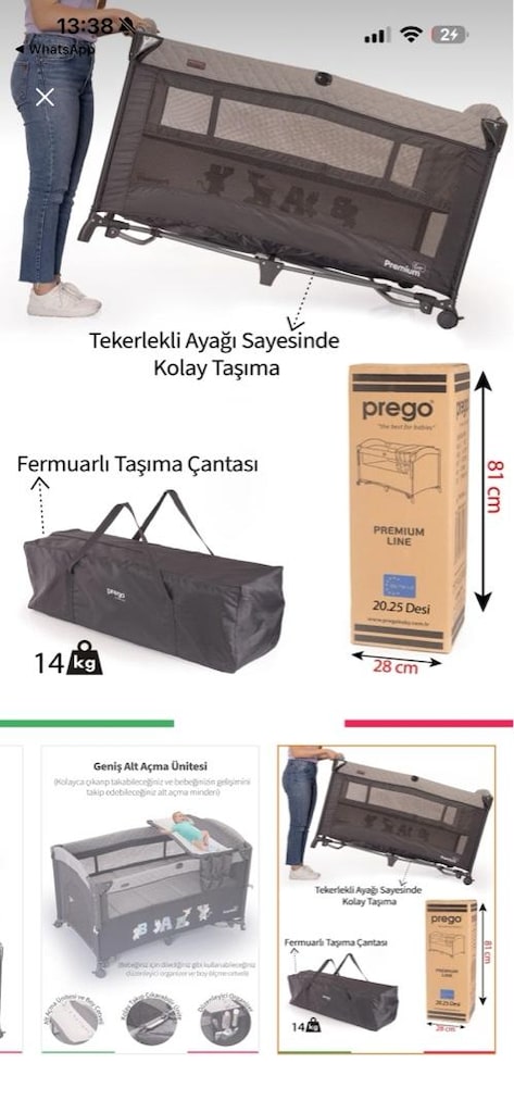 PREGO PREMIUM ANNE YANI OYUN PARKI (YATAK HEDİYELİ) - 4