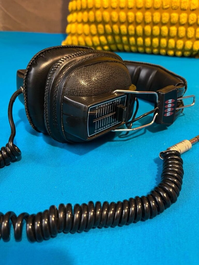 Vintage Siyah Kulaküstü Kulaklık - 8