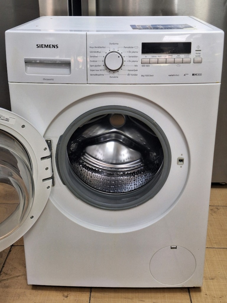 Siemens çamaşır makinesi 8 kg çok temiz sorunsuz sıfır ayarında - 2