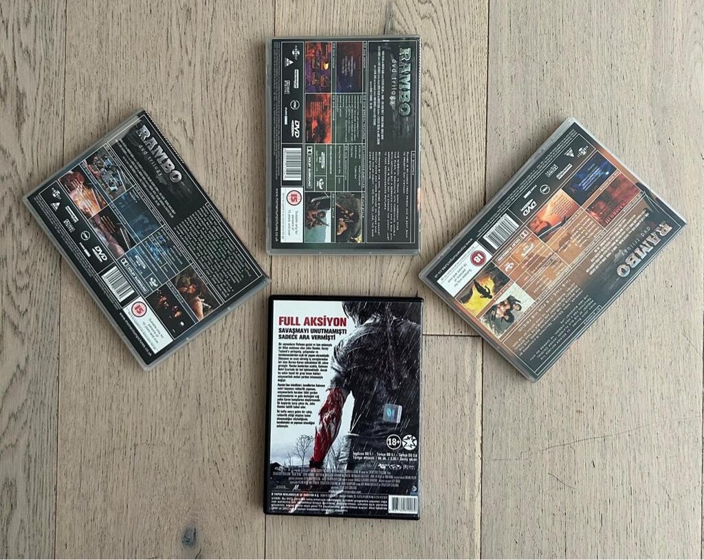 Rambo Koleksiyon DVD Seti - 2
