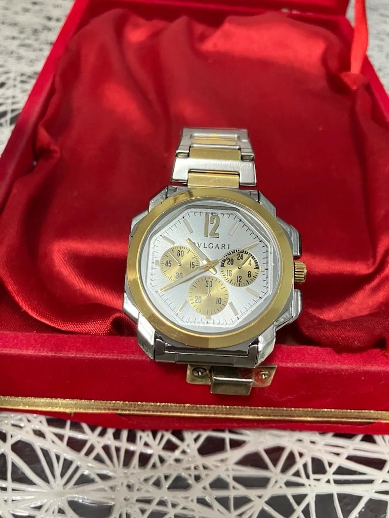 Bvlgari Octo Finissimo İki Renkli Çelik erkek Saat … - 4