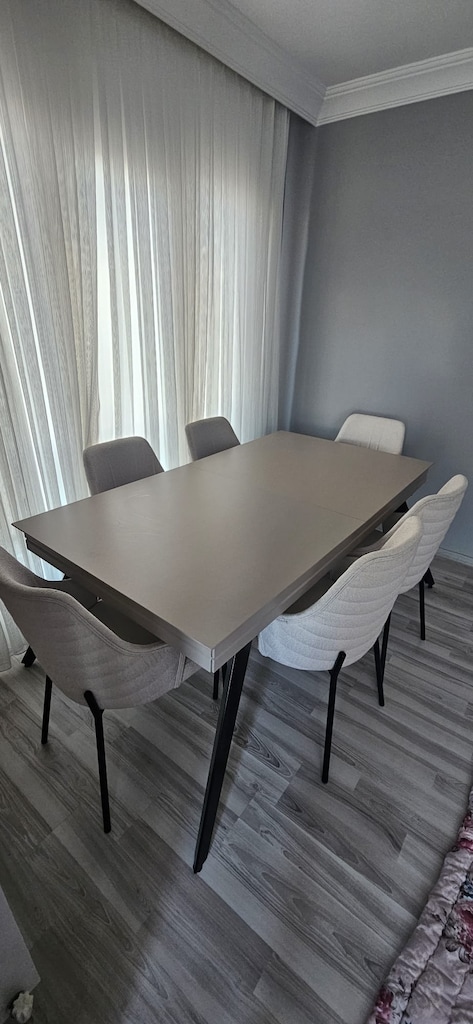 Kargılı Mobilya Açılır Yemek Masası + 6 Sandalye | Az Kullanılmış - 4