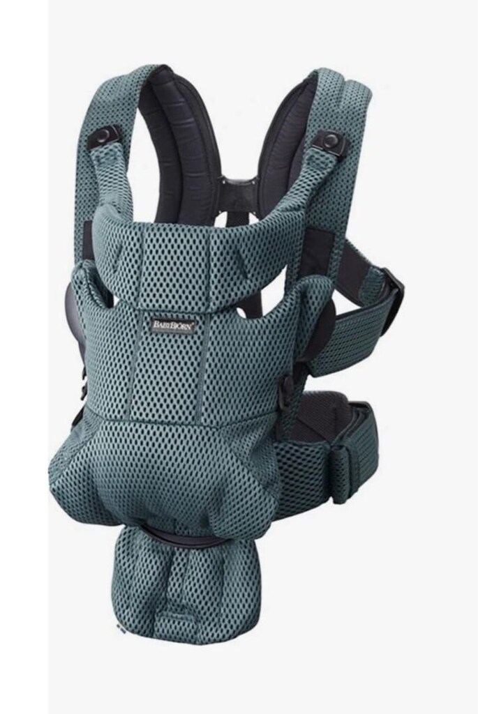 BabyBjörn Kanguru Move Mesh Sage Green - 2