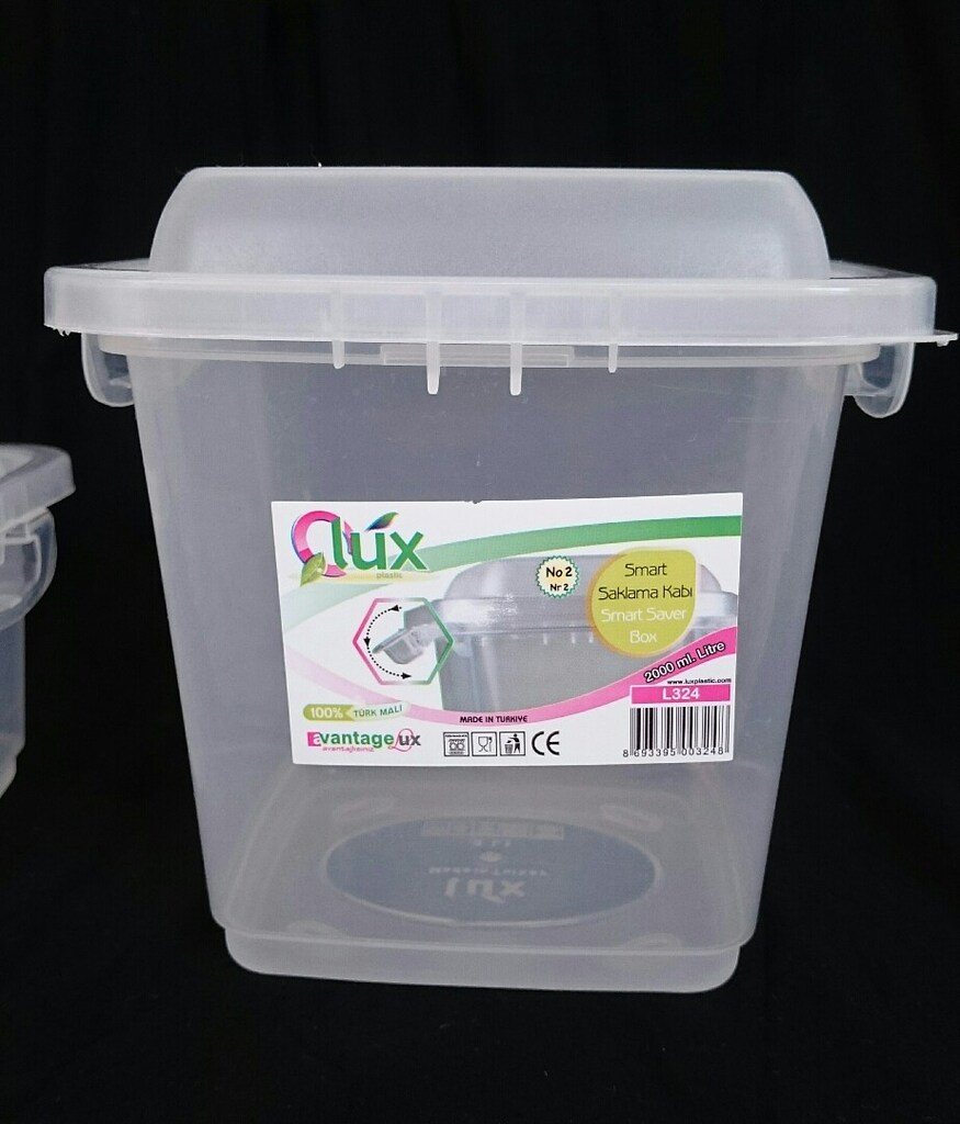 2'li Plastik Saklama Kabı - 4