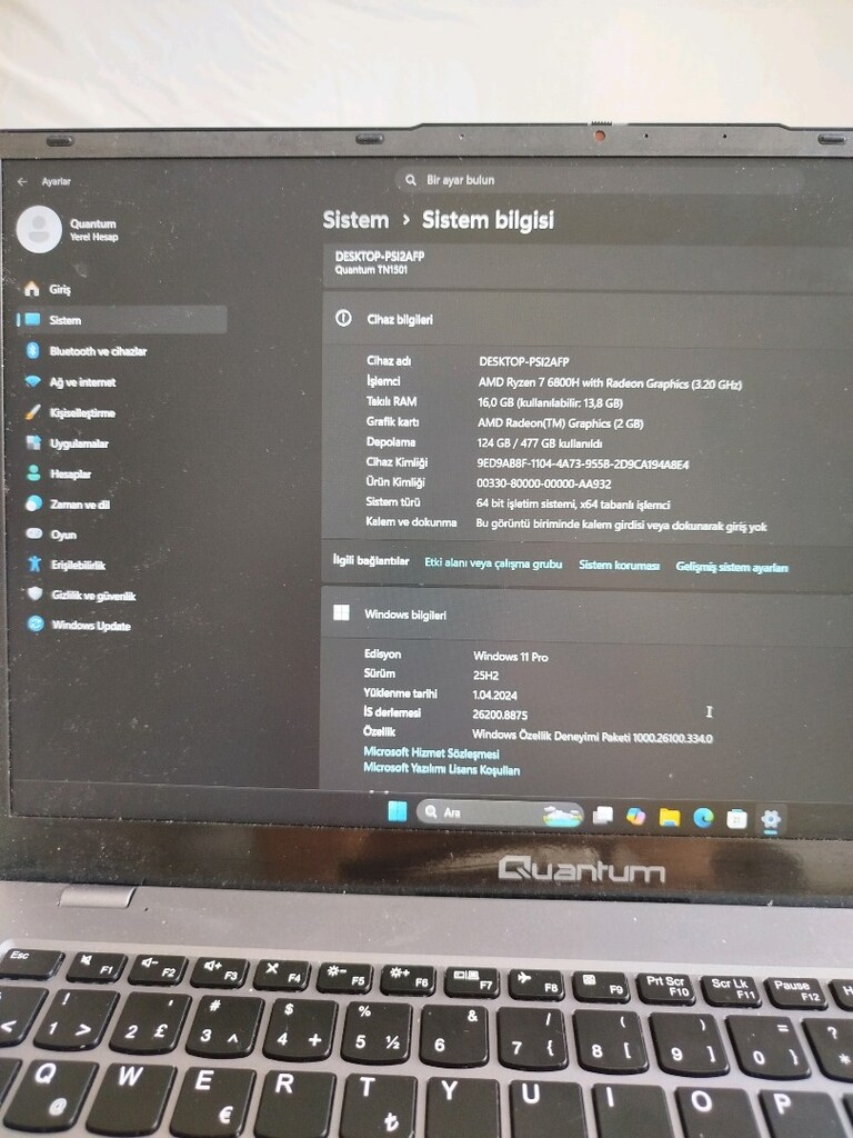 Quantum laptop yeni - 3