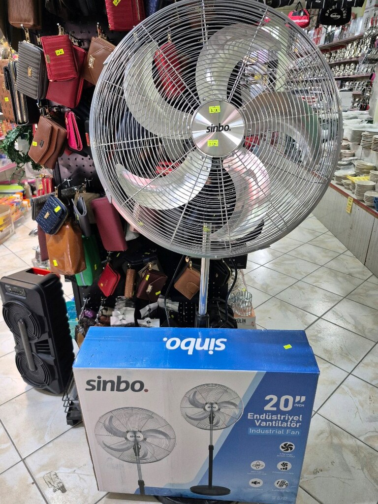 Sıfır sinbo vantilatör 2 yıl garantili - 3