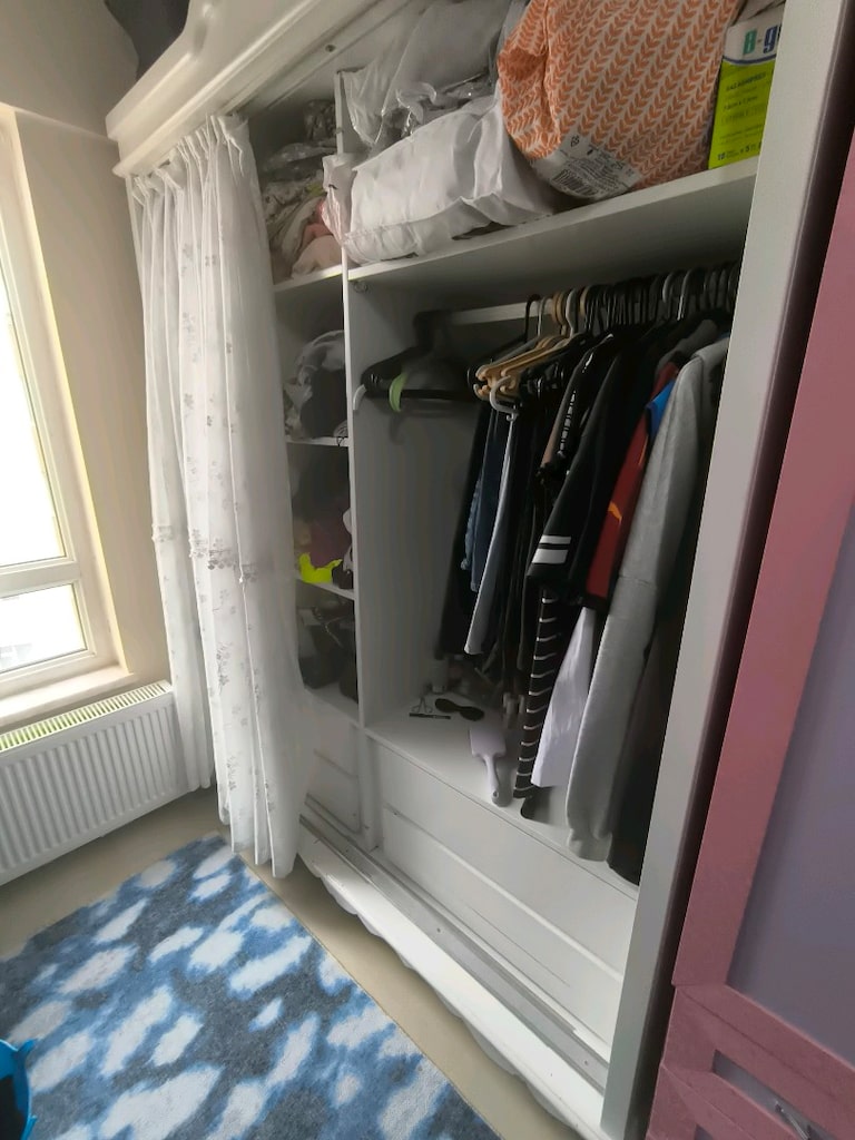 elbise Dolabı ön kapağı sürgülü elimizde biz böyle kullandık - 3