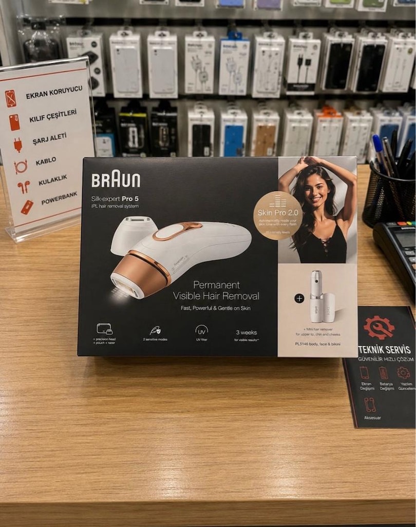 BRAUN SİLK-EXPERT PRO 5 IPL EPİLASYON MAKİNESİ