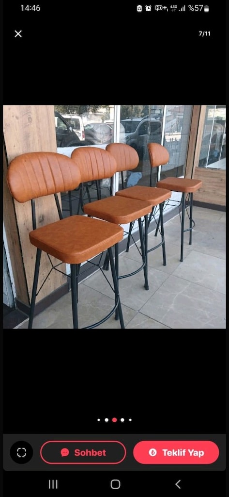 bar sandalyesi imalat - 9