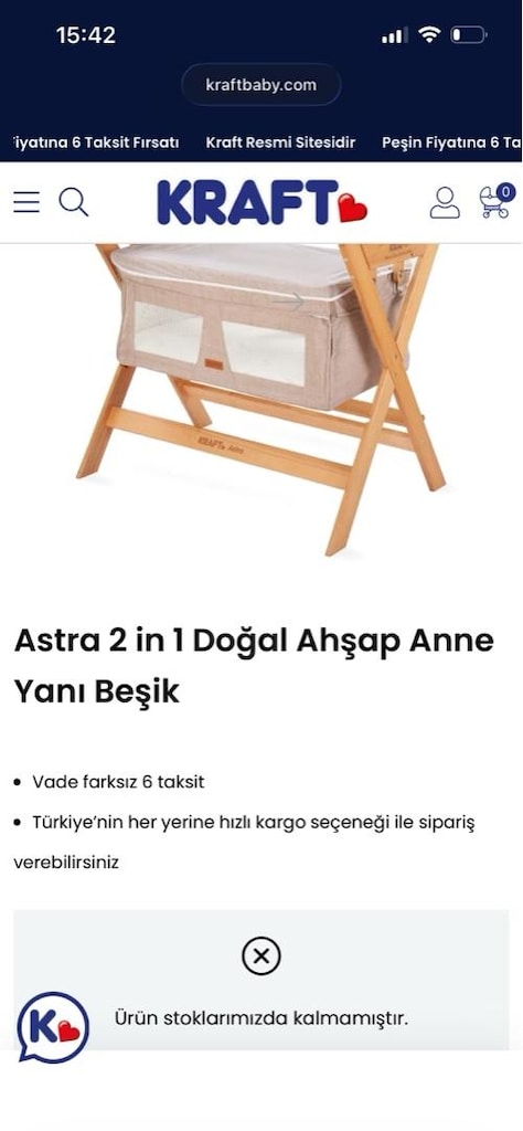 KRAFT ASTRA ANNE YANI BEŞİK