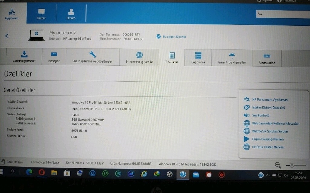 HP laptop - 5