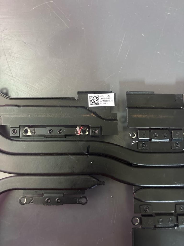 Asus Rog Strix G513 Çıkma Orjinal Heatsink Bakır Blok Soğutucu - 3