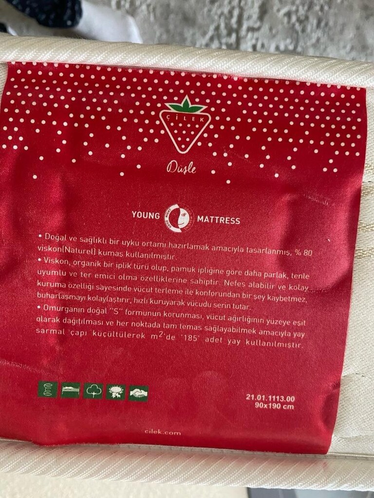 çilek marka yatak - 3