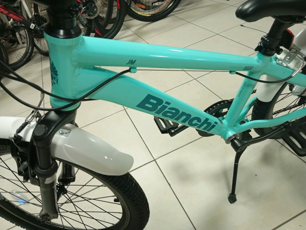 SIFIR GİBİ BİANCHİ 20 JANT ALÜMİNYUM KADRO SHIMANO VİTES - 12
