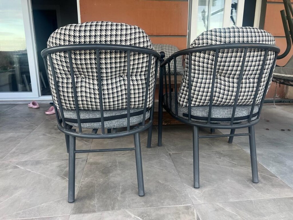 bahçe balkon seti çay seti - 4