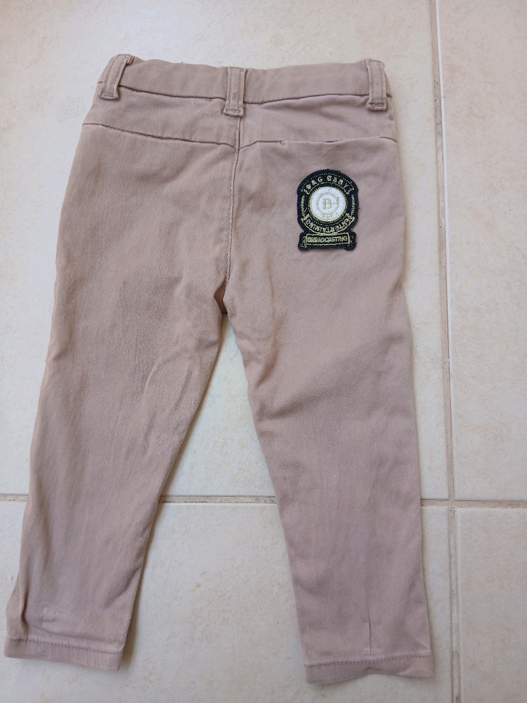 Kusursuz Durumda #GB #Baby Marka #Bej #Gabardin #Bebek #Pantolonu! KOD - 2