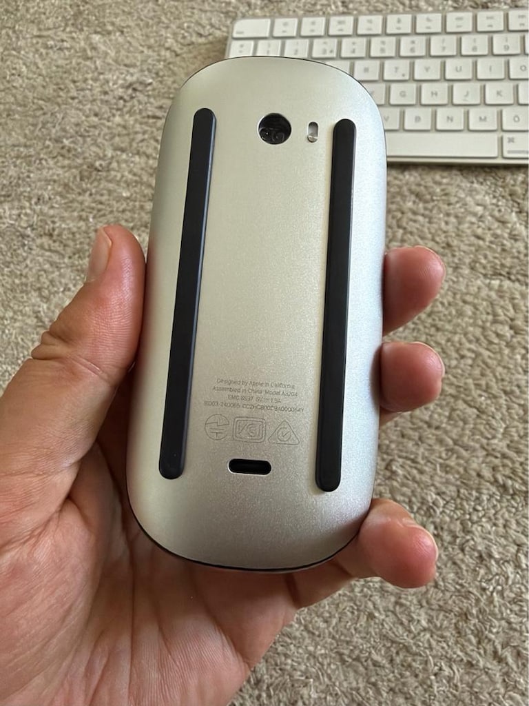 Apple Touch ID klavye ve siyah mouse - 3
