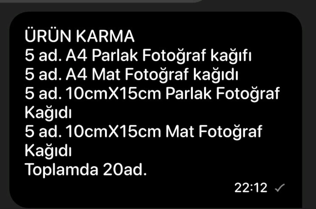 CANON PIXMA FOTOĞRAF KAĞIDI A4 & 10x15cm VP-101 - 3