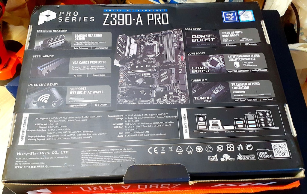 MSI Z390-A PRO (SIFIR GiBi) 8-9.cu Nesil LGA 1151 Soket Anakart - 13