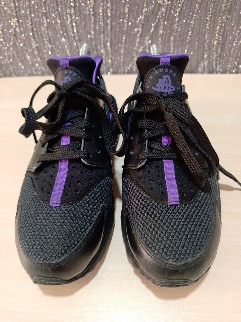 Orijinal Nike Siyah Mor Ayakkabı - 4
