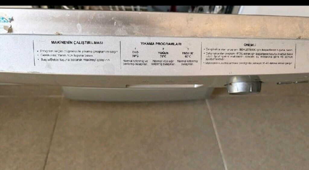 ARÇELİK BULAŞIK MAKİNASI - 3