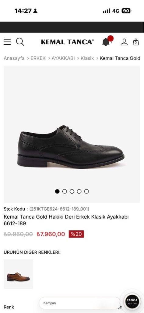Kemal tanca deri ayakkabı - 2