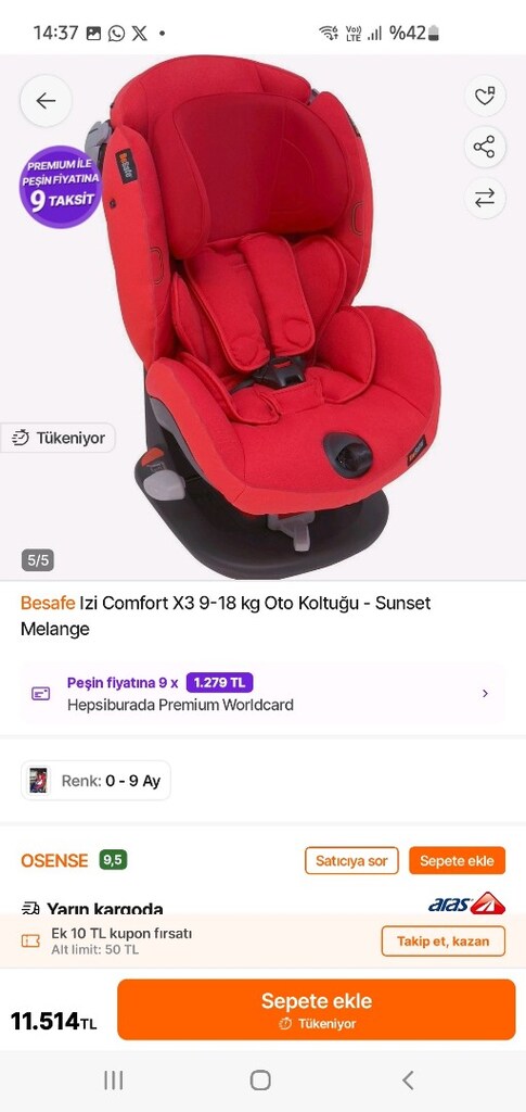 çocuk oto koltuğu - 6