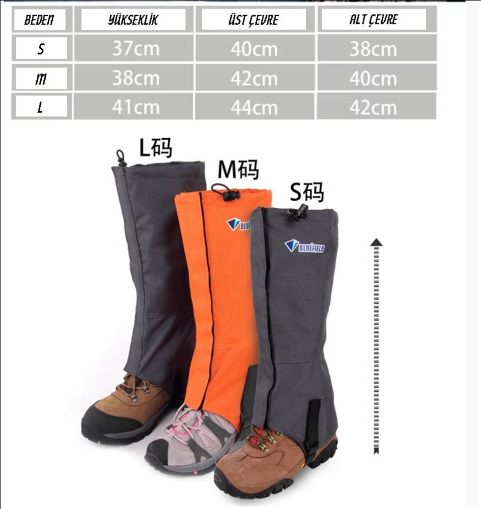 BLUEFIELD SU GEÇİRMEZ OUTDOOR TOZLUK = UNISEX (GRİ) - 3