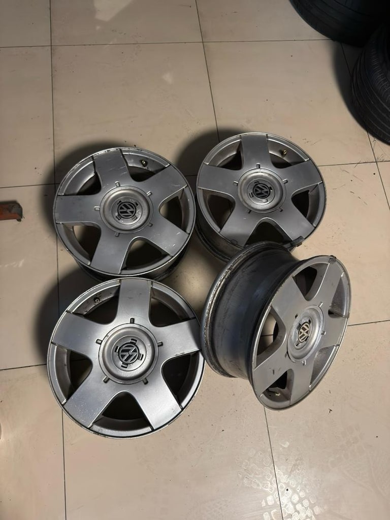 15 İNÇ ORJİNAL VOLKSWAGEN 5x100 JANT TAKIMI TAKAS OLUR - 5