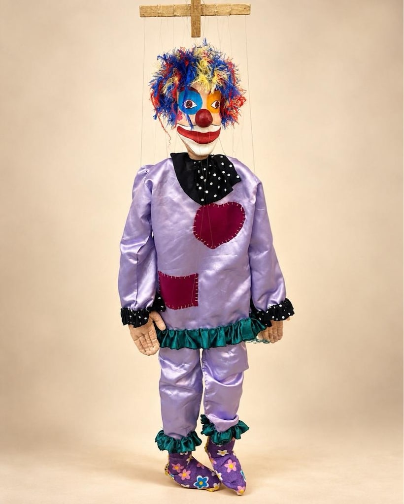 Palyaço El Yapımı İpli Kukla (Marionette) – 95 cm - 3