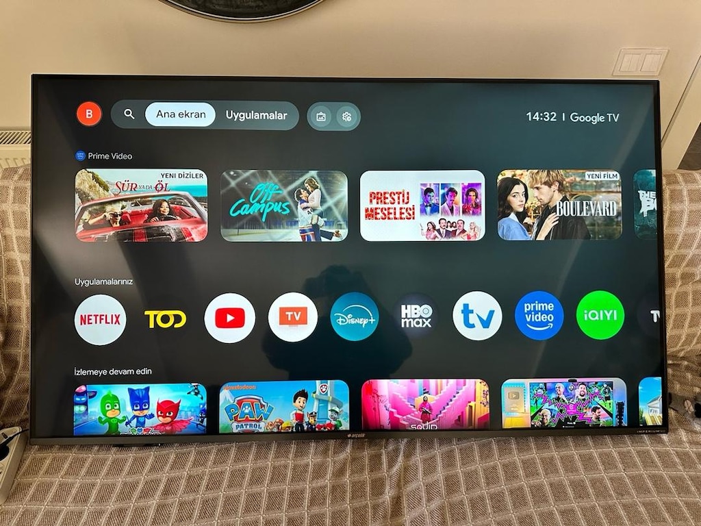 ARÇELİK 65 QLED ANDROİD TV AY990