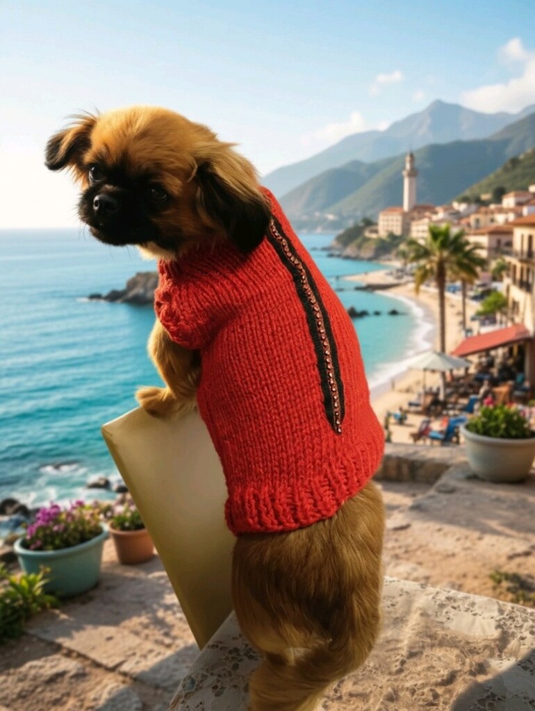 kedi köpek giyim kazak - 2