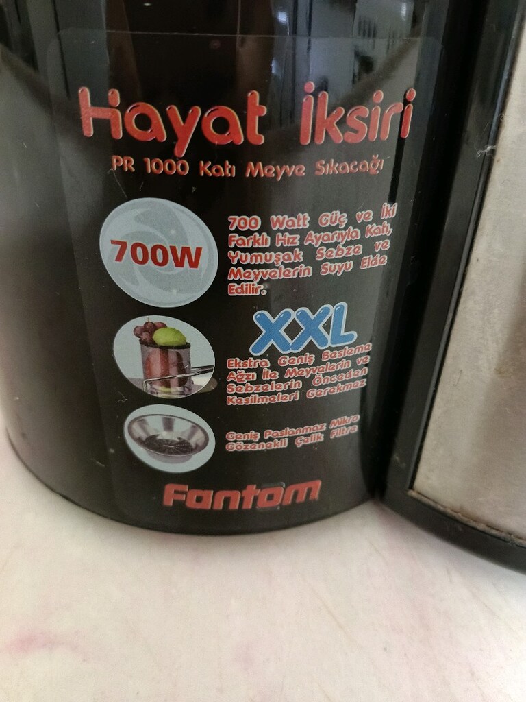 Fantom PR 1100 Katı meyve sıkacağı - 2