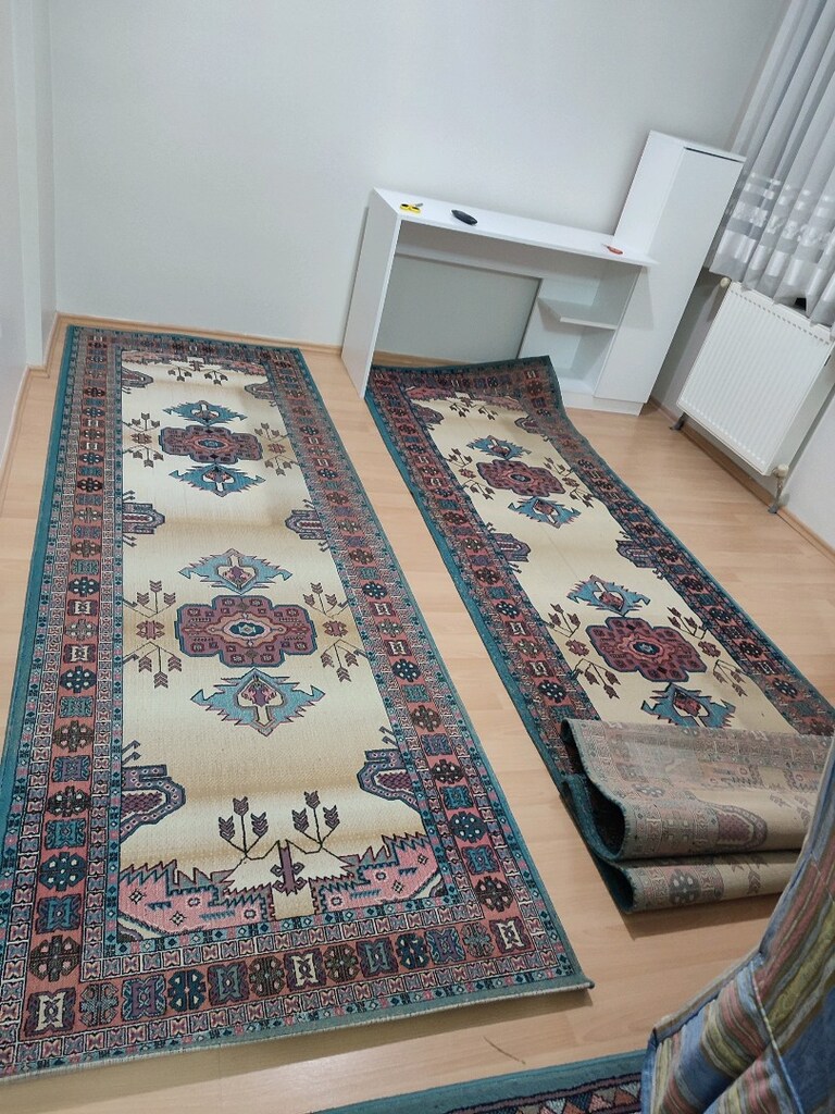 2 adet sık dokuma yolluk 3 ve 4 metre uzunluğunda - 7