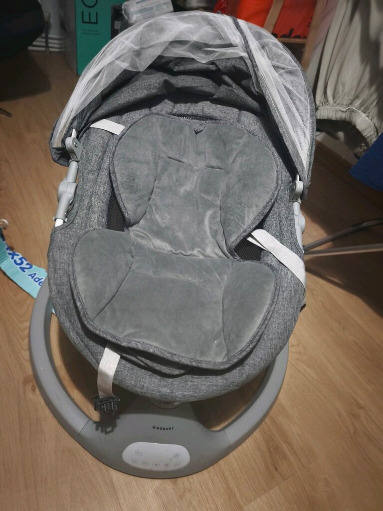 Robaby Otomatik Sallanan Ana Kucağı Elektrikli Ana Kucağı - 2