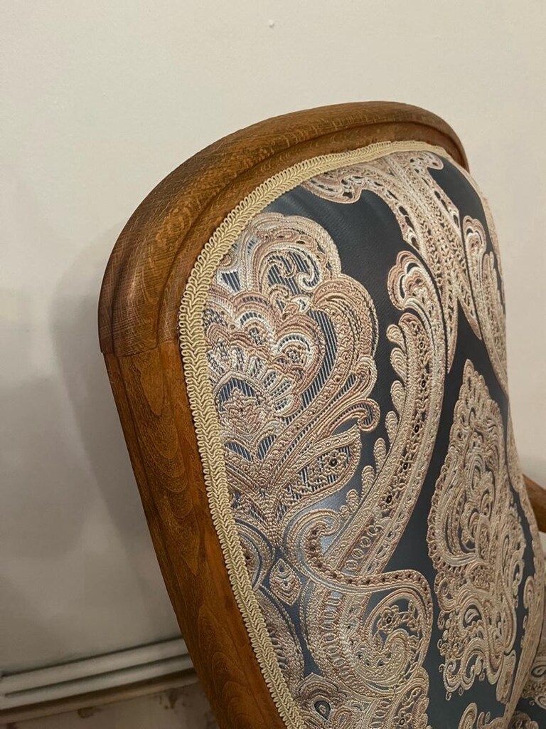 vintage masif ingiliz berjer - 9