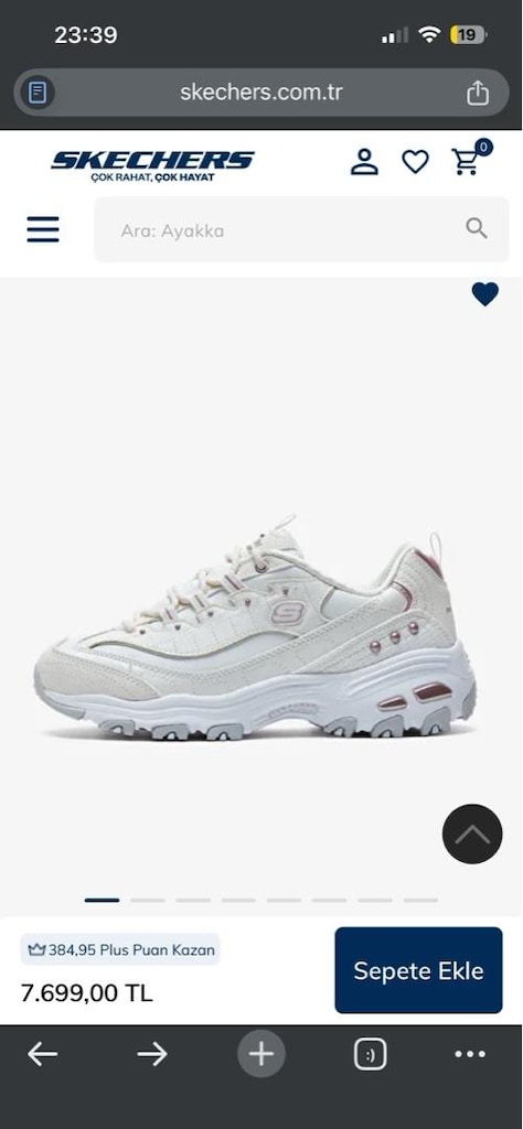 skechers d’lites wlv 149267 kadın 37 - 7