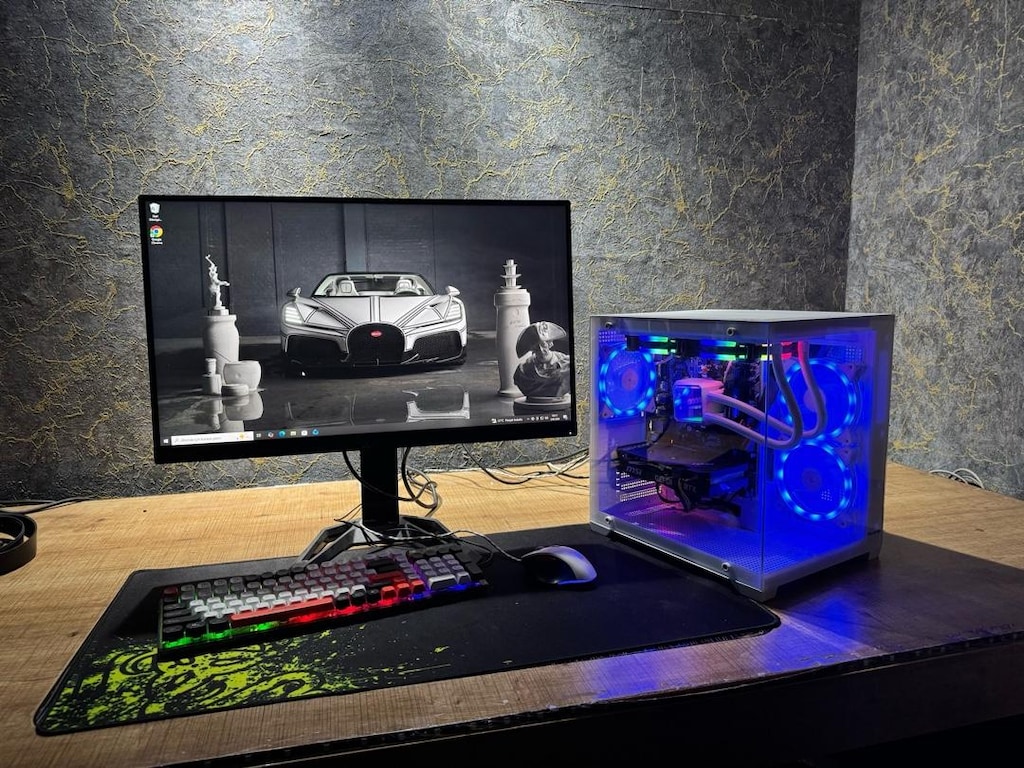 ÇOK UCUZ FULL SET RYZEN 5 5600 RTX 4060 MSI 27 INC 165HZ - 7
