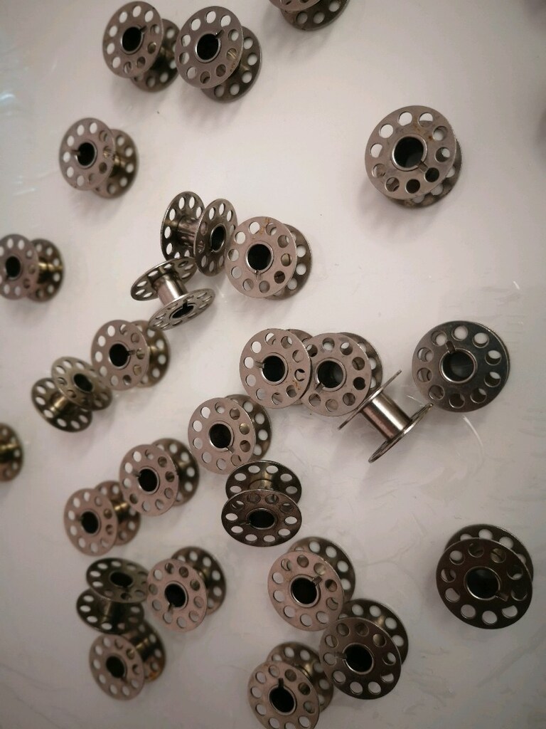 Ev tipi dikiş makinesi standart metal masura - 7
