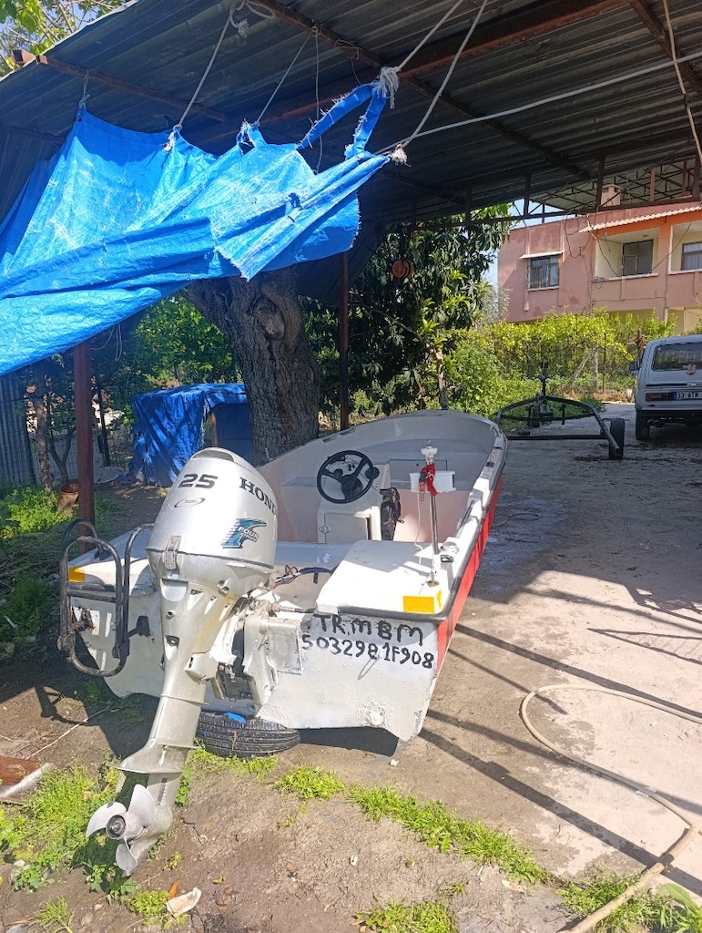 temiz bakımlı 4.50 25 HP