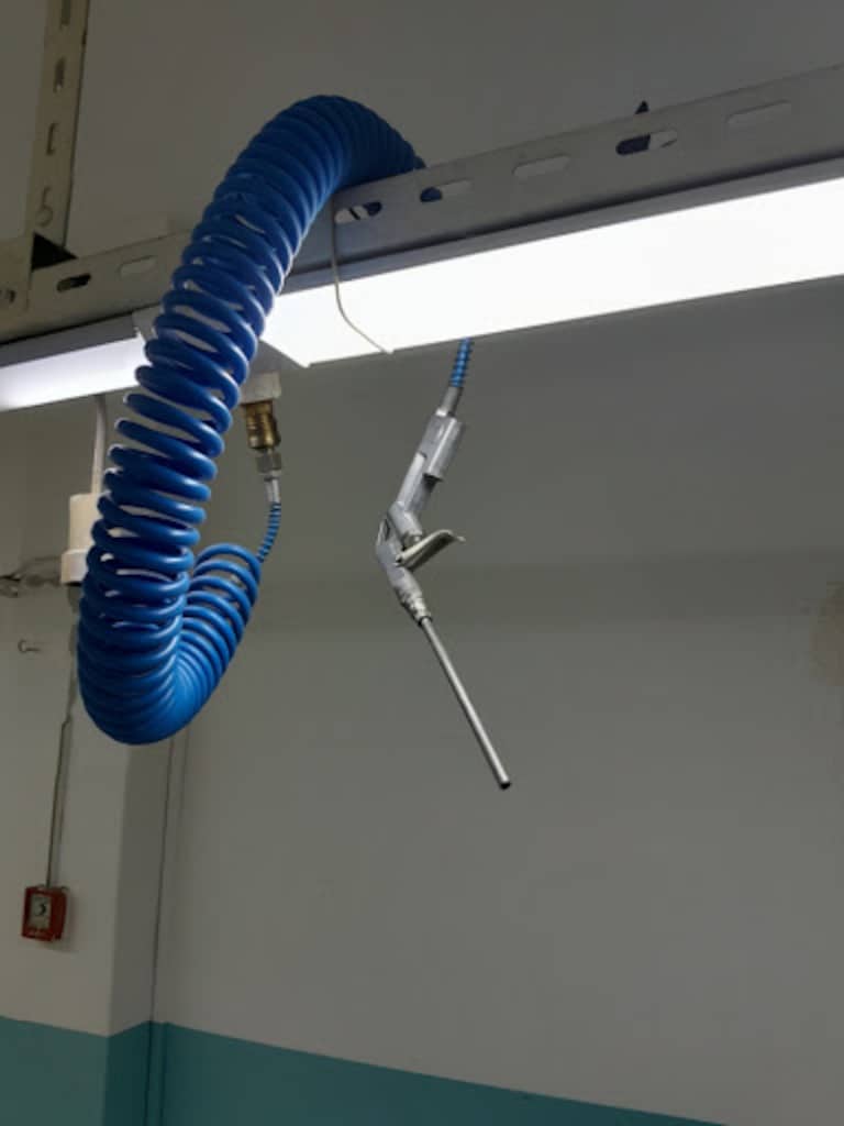 HAVA ÜFLEME-TOZ ALMA SPİRAL HORTUM SETİ (5 ADET) - ETİKETLEME MAKİNESİ - 3