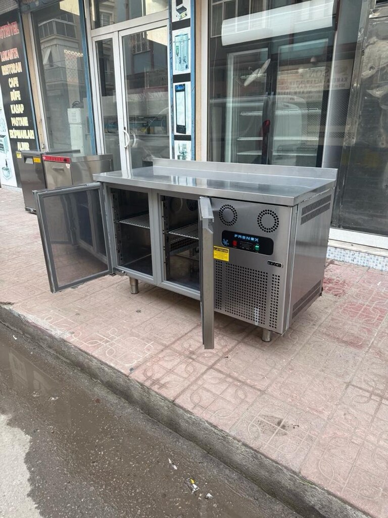 tezgah altı dolap krom soğutmalı dolap endüstriyel dolap çalışma dolab - 16