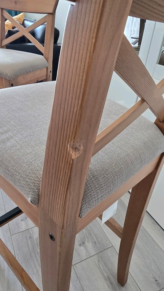 Ikea İki Adet Bar Sandalyesi - 8