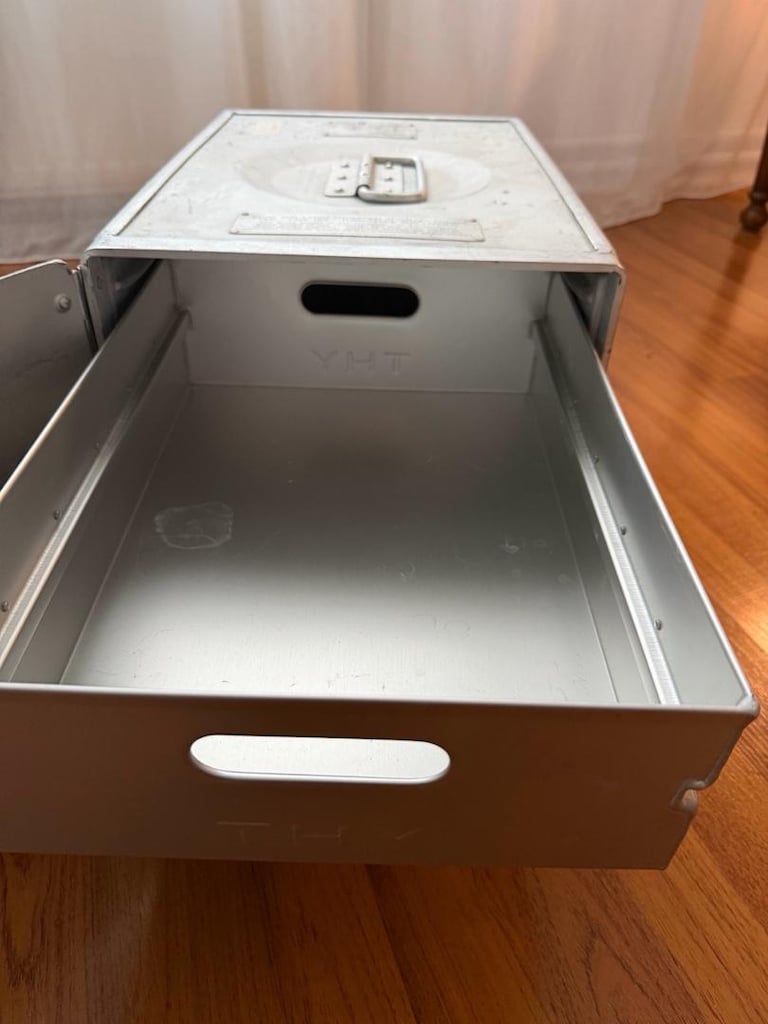 THY Uçak İçi Metal Servis Kutusu Çekmece – Galley Box - 7