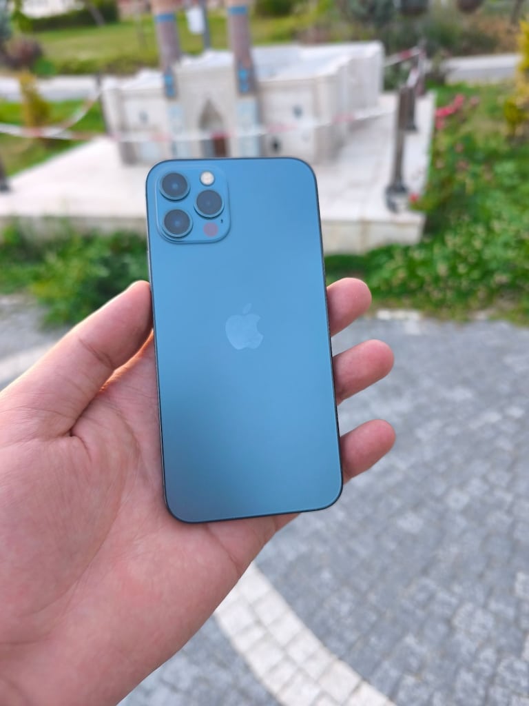 İPHONE 12 PRO 128 GB PASİFİK MAVİ - 3