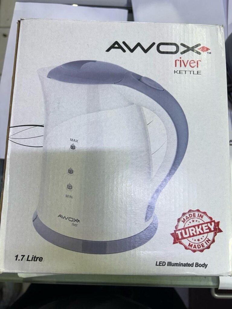 Awox River 1.7 Lt Su Isıtıcı | LED Işıklı | Gizli Rezistans | 2000W - 7