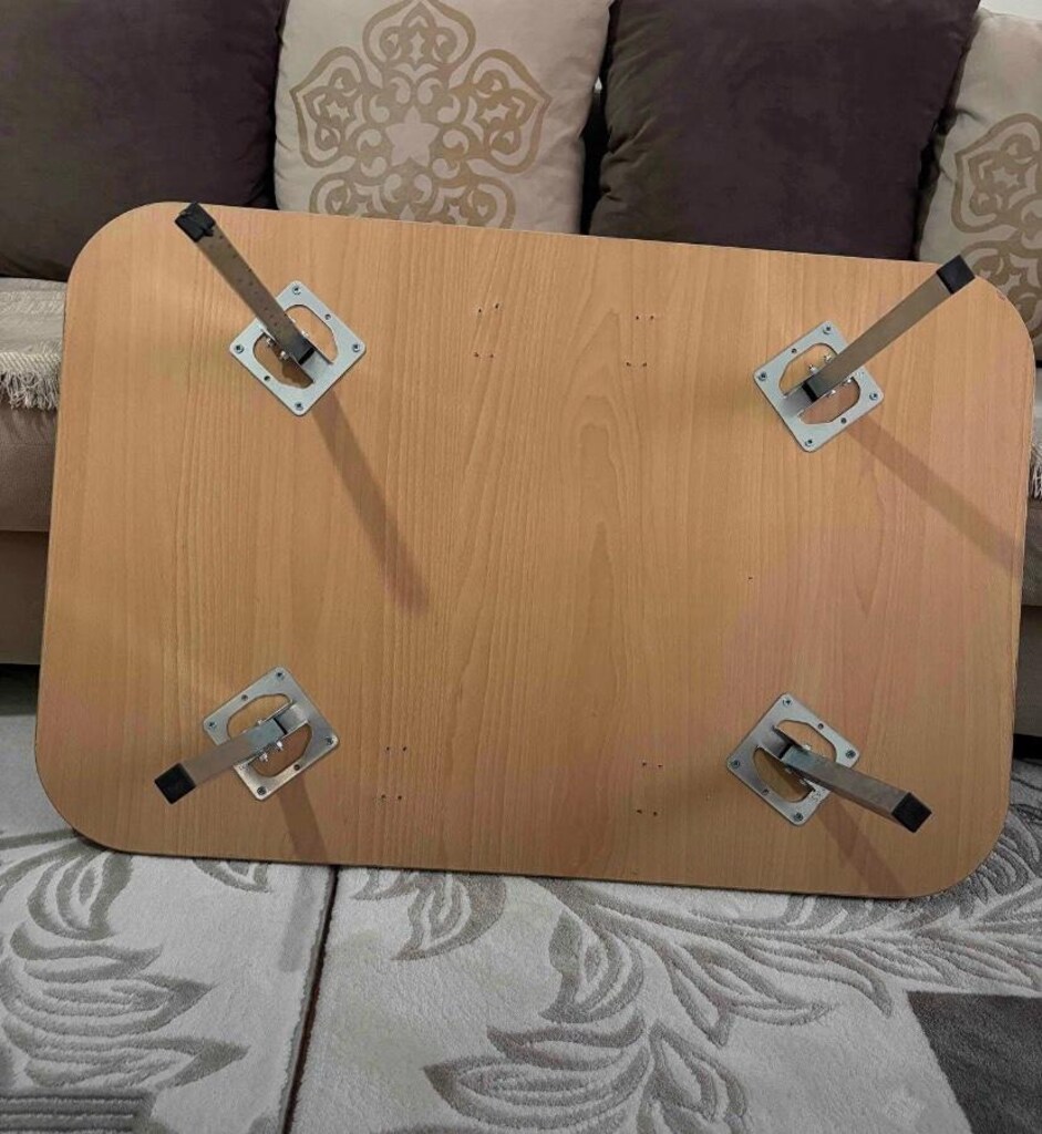 SON FİYAT ETLİK TESLİM SIFIR ÜRÜN GRİ METAL SOFRA AYAĞI 4 ADET 20 CM - 3