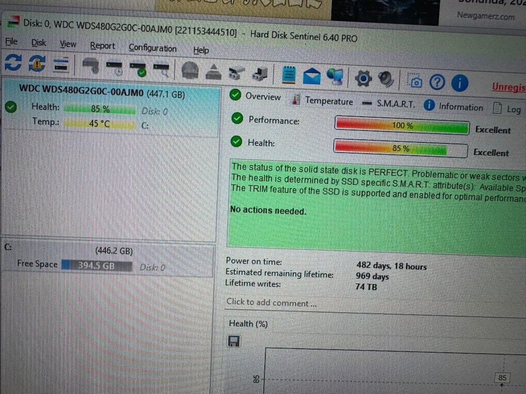 WD 480GB Green SN350 NVMe Okuma 2400MB-Yazma 1650MB - 2