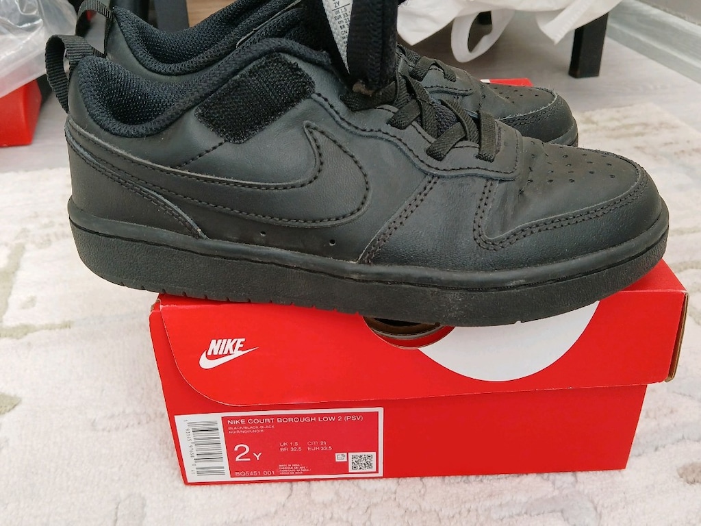 33 Num.Nike siyah spor ayakkabı - 8