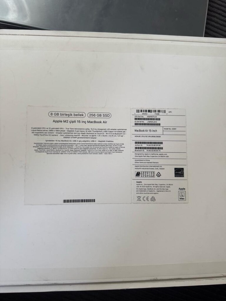 MACBOOK AİR SIFIRDAN FARKSIZ ÇİZİKSİZ - 6